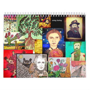 Das offiziell großartige künstlerische Fartsy 20 Kalender
