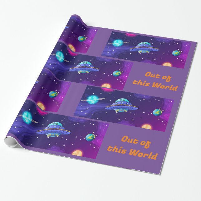 Das Offizielle "Bengleton: Out the World" Geschenkpapier (Ungerollt)