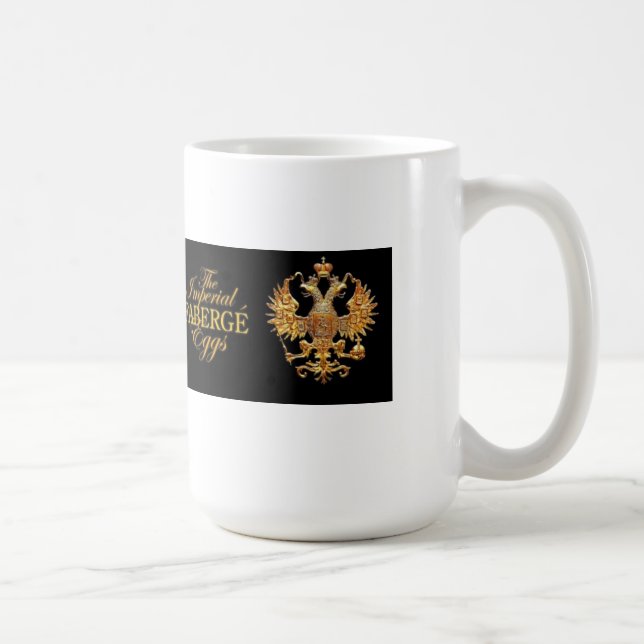 DAS OFFIZIELLE KAISERFABERGE EGGS TASSE!! KAFFEETASSE (Rechts)
