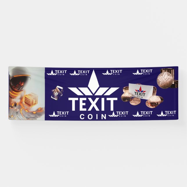 Das Offizielle Logo der Xit-Coin mit Astronautin T Banner (Horizontal)