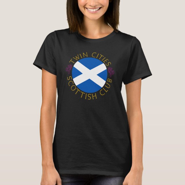 Das offizielle Logo des DoppelstädteScottish T-Shirt (Vorderseite)