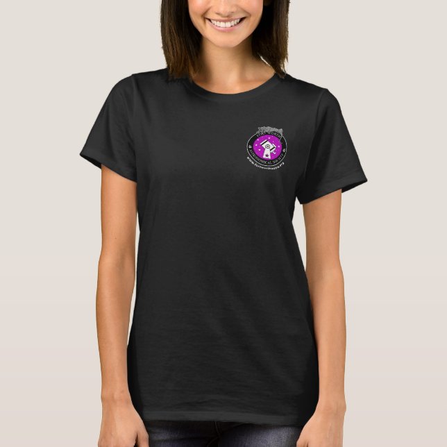 Das Offizielle Shirt für kleine Logos der Frau ist (Vorderseite)
