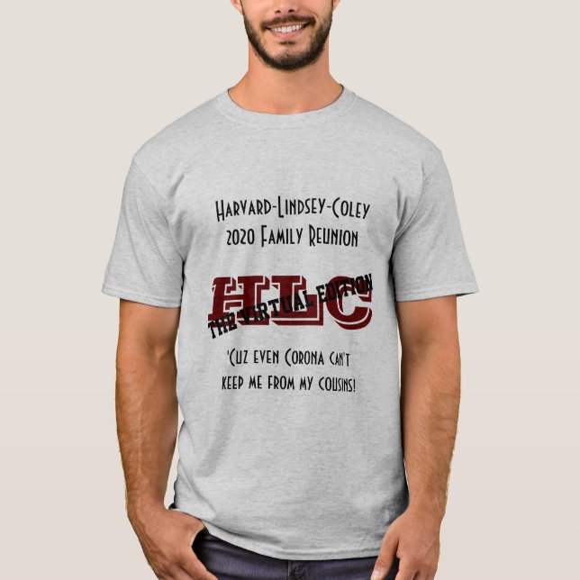 Das offizielle T-Shirt der HLC Wiedersehen Men 202 (Vorderseite)