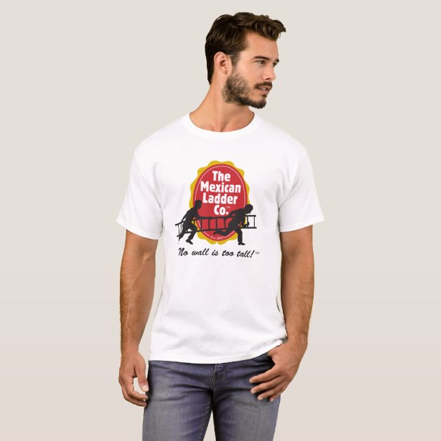 Das offizielle weiße Shirt Mexican Ladder Company (Vorne ganz)