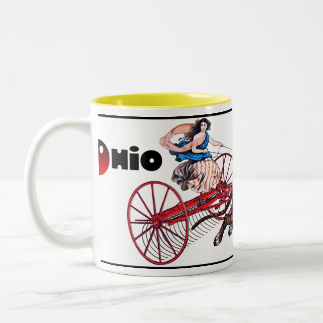 Das Ohio Haymaker Zweifarbige Tasse (Links)