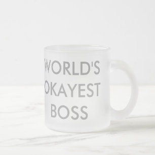 Das Okayest der Welt Chef Mattglastasse