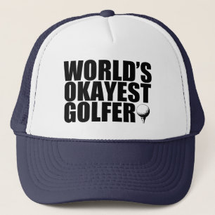 Das Okayest der Welt Golfspieler lustig Truckerkappe