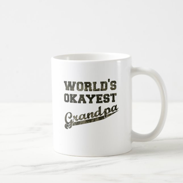 Das Okayest der Welt Großvater 2 Kaffeetasse (Rechts)