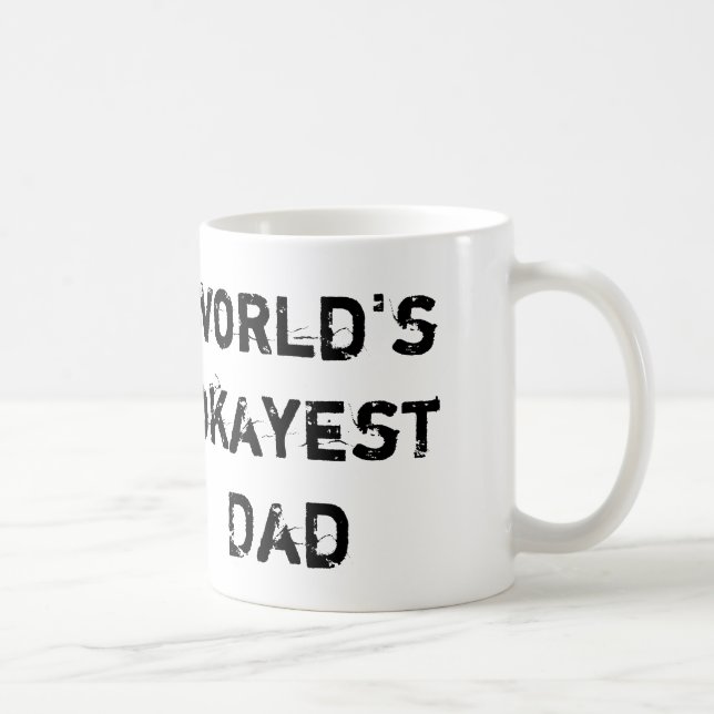 Das Okayest der Welt Vater, nehmen 2 Kaffeetasse (Rechts)