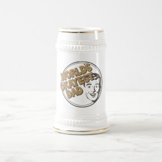 Das Okayest der Welt Vater-Tasse Bierglas
