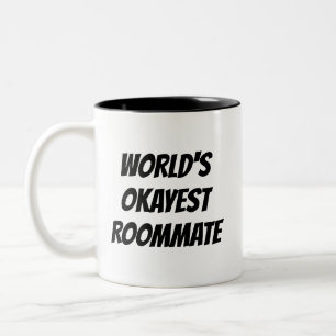 Das Okayest der Welt Zitat-Kaffee-Tasse Zweifarbige Tasse