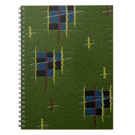 Das Olive Branch Spiral Notebook Notizblock