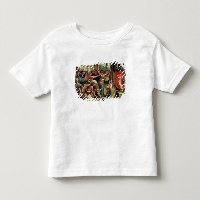 Das Opfer bei Lystra (Cartoon für das Sistine C Kleinkind T-shirt (Vorderseite)