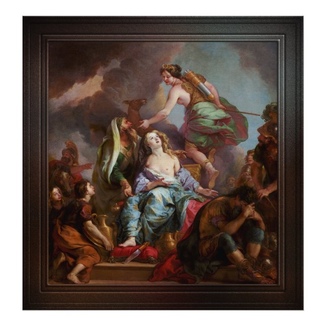 Das Opfer der Iphigenie durch Charles de La Fosse Fotodruck (Vorne)