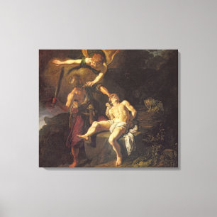 Das Opfer von Isaac, 1616 Leinwanddruck