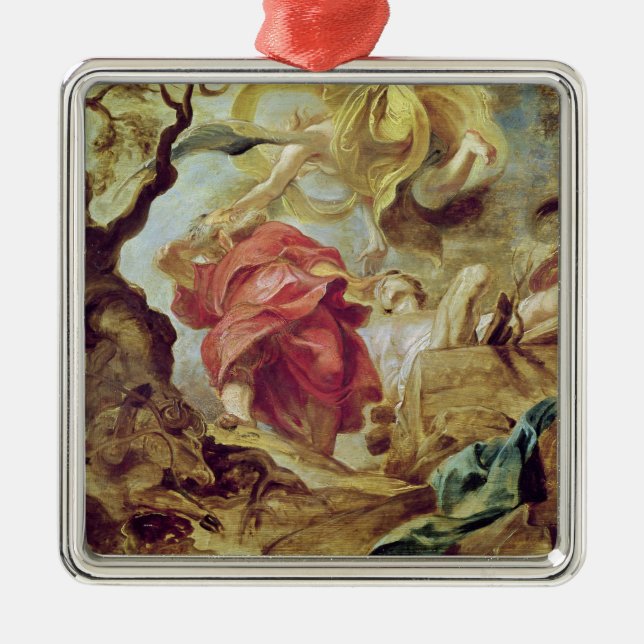Das Opfer von Isaac Ornament Aus Metall (Vorne)