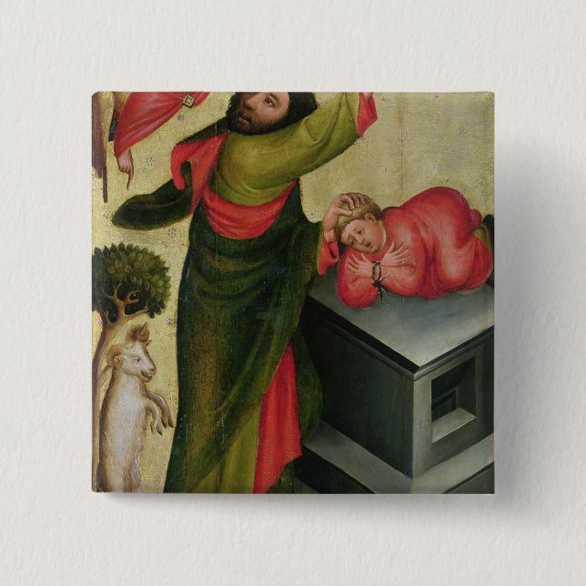 Das Opfer von Isaac vom hohen Altar Button (Vorderseite)