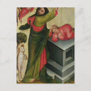 Das Opfer von Isaak aus dem hohen Altar Postkarte