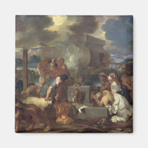 Das Opfer von Noah, c.1640 Magnet
