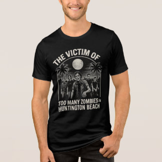 Das Opfer von zu vielen Zombies in HB Tri-Blend Shirt