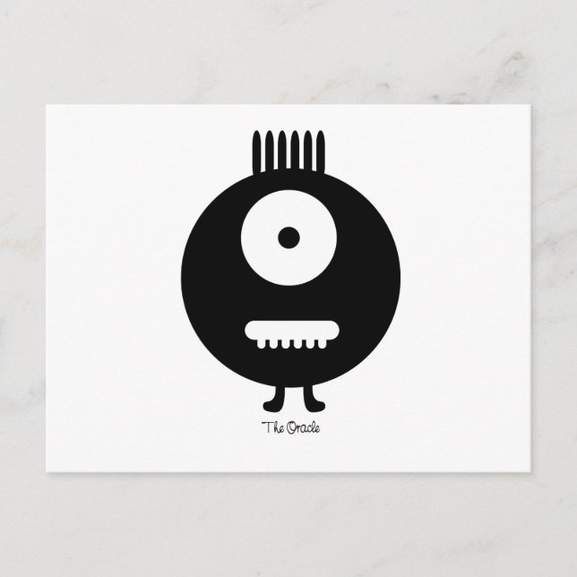 Das Oracle Postkarte (Vorderseite)