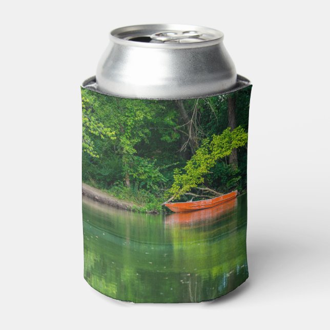 Das Orangenboot Dosenkühler (Kanne Vorderseite)