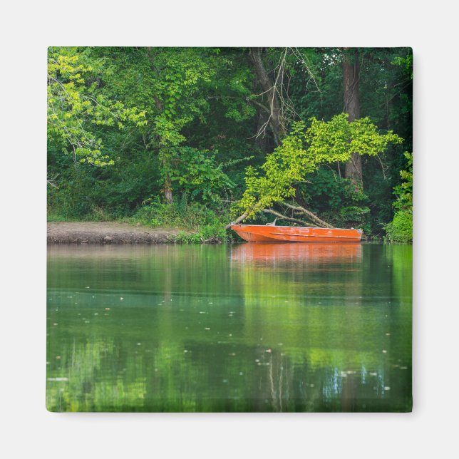 Das Orangenboot Magnet (Vorne)