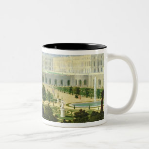 Das Orangerie am Chateaude Versailles Zweifarbige Tasse