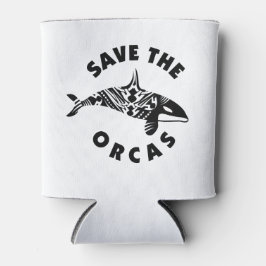 Das Orcas-Design gerettet Dosenkühler