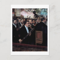 Das Orchester an der Oper, Edgar Degas