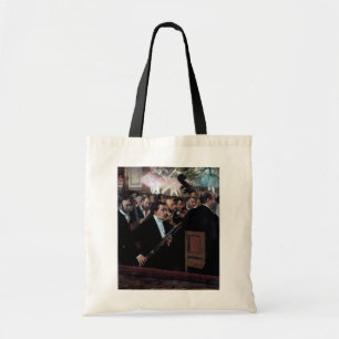 Das Orchester an der Oper, Edgar Degas Tragetasche