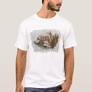 Das Orchester Johann Strauss an einem T-Shirt