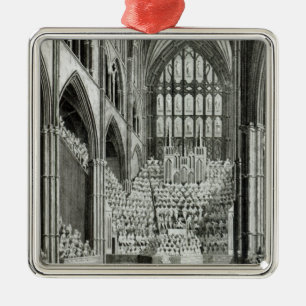 Das Orchester und die Ausführenden in Westminster Silbernes Ornament