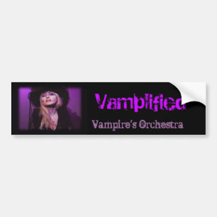 Das Orchester Vamplified Vampirs Autoaufkleber