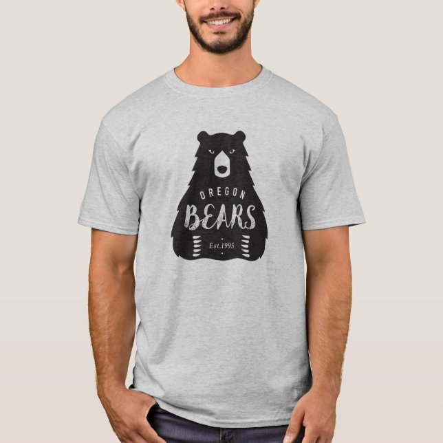 Das Oregon der Männer trägt Logo-Shirt 2018 T-Shirt (Vorderseite)