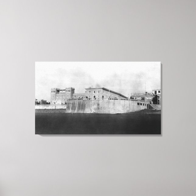 Das Oregon Hotel und Turnaround Leinwanddruck (Vorderseite)