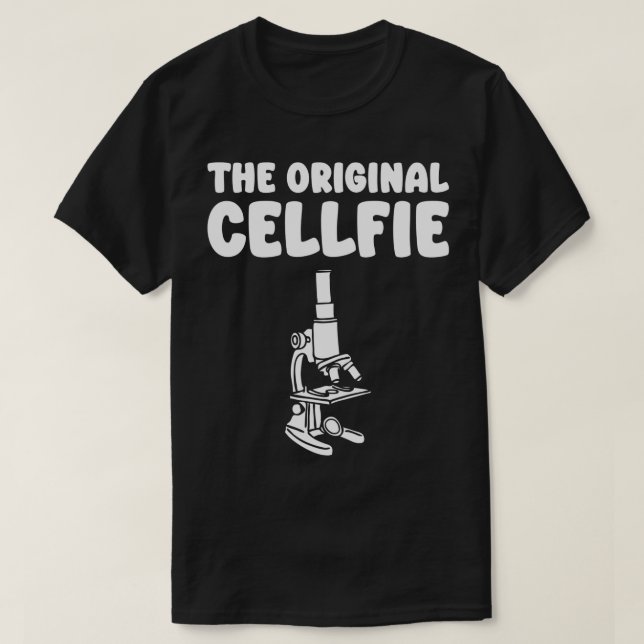 Das Original Cellfie Microbiologist Science Microb T-Shirt (Design vorne)