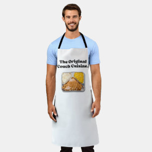 Das Original Couch Cuisine Thanksgiving-Shirt Schürze