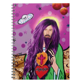Das originale Cats-a-Tonic Design Keanu Jesus Notizblock