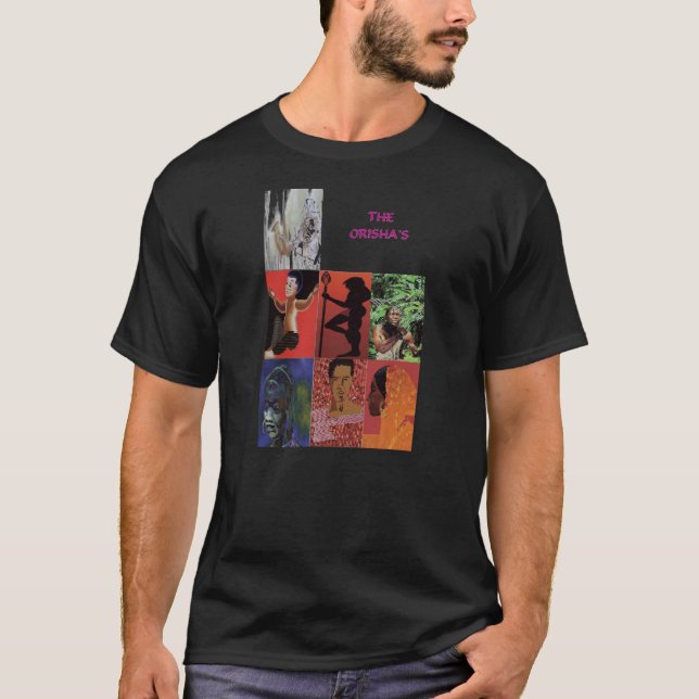 DAS ORISHAS DURCH LIZ LOZ T-Shirt (Vorderseite)