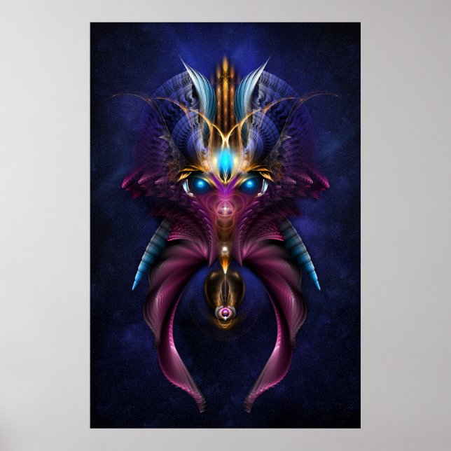Das Orkolon Starfield Archiv Wall Poster (Vorne)