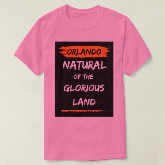 Das Orlando T-Shirt (Design vorne)