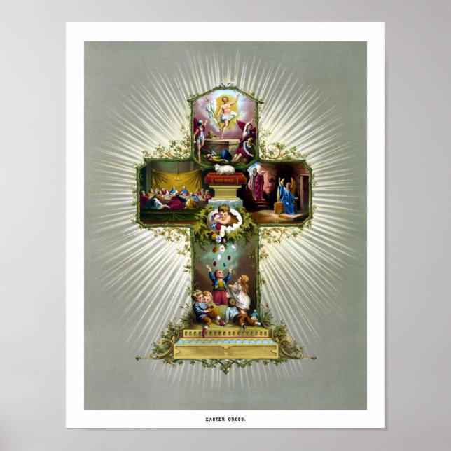 Das Osterkreuz Poster (Vorne)