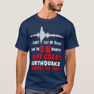 Das Ostküsten-Erdbeben T-Shirt