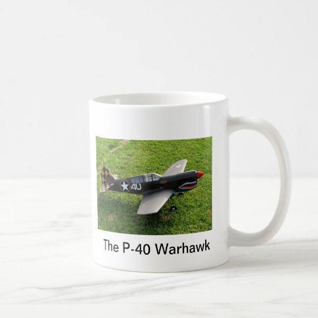 Das P-40 Warhawk Kaffeetasse (Rechts)