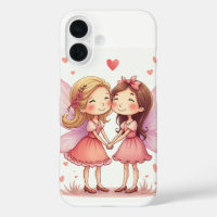Das Paar Liebe-Fee iPhone 16 Hüllen