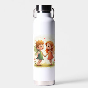 Das Paar Liebe Feen Wasserflaschen Trinkflasche