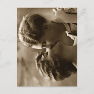 Das Paar Postkarte