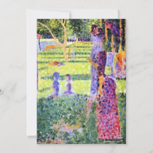 Das Paar von Georges Seurat, Vintage Pointillismus