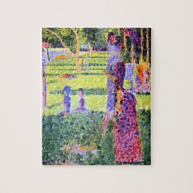 Das Paar von Georges Seurat, Vintager Pointillismu (Vertikal)